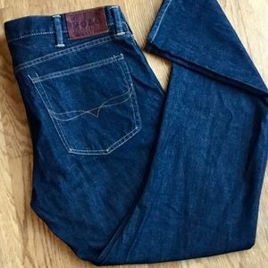 🐎Polo Men’s Slim Straight Blue Denim Jeans👖38/32
